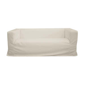 White 3er Sofa bodenlang 1182
